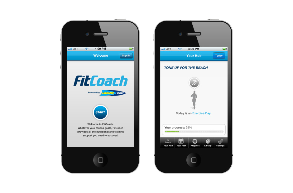 Lucozade Fit Coach